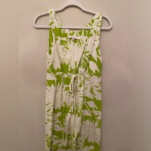 Margaritaville Women’s Dress Green and White Floral XS Minidress